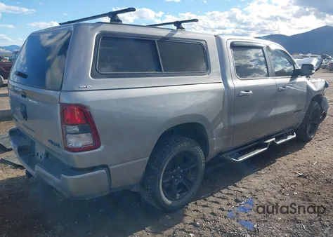 2022 Ram 1500 Big Horn 4X4 5'7 Box z USA, uszkodzony, nr VIN 1C6SRFFTXNN130131